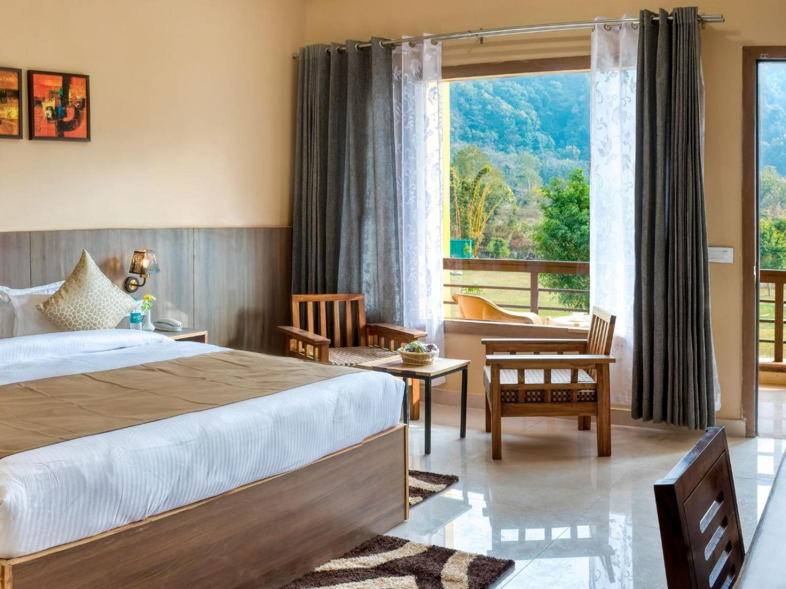 Corbett River Valley Resort Marchula Esterno foto